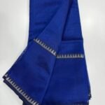 Mangalagiri Pattu by Cotton Gap Border Temple Border Saree — product photograph