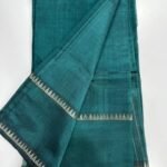 Mangalagiri Pattu by Cotton Gap Border Temple Border Saree — product photograph