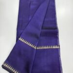 Mangalagiri Pattu by Cotton Gap Border Temple Border Saree — product photograph